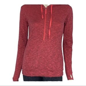 Lucy 1/2 Zip up Hoodie with thumb holes Sz XS